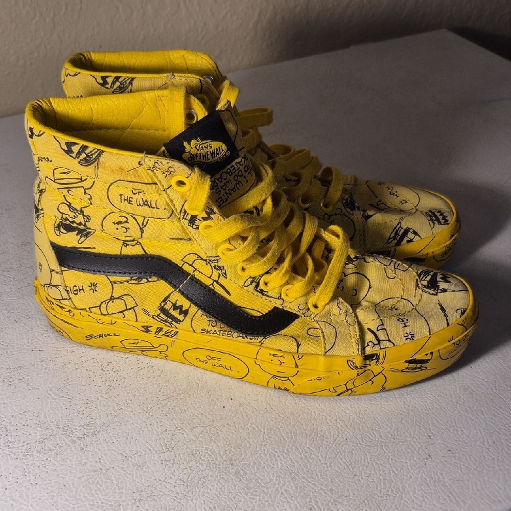 Vans PEANUT SKATE Hi Top Shoes - Picture 4 of 10